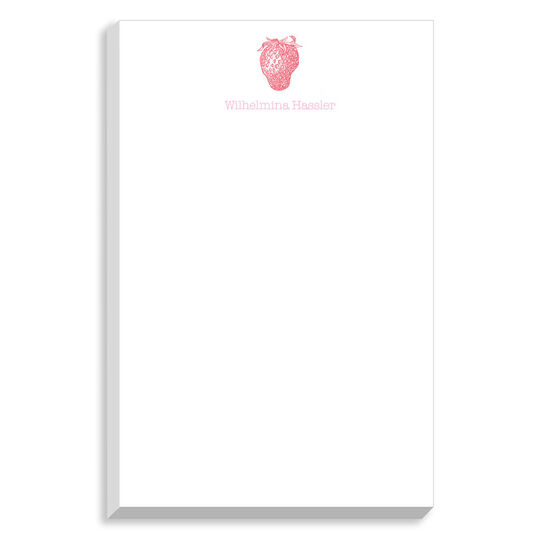 Strawberry Notepad